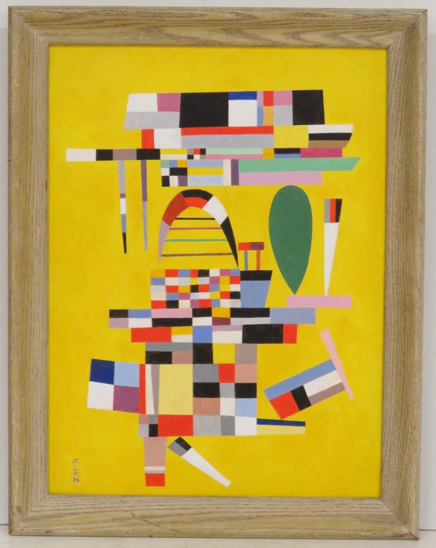 SEYMOUR ZAYON MODERN ABSTRACT PAINTING (1 of 4)