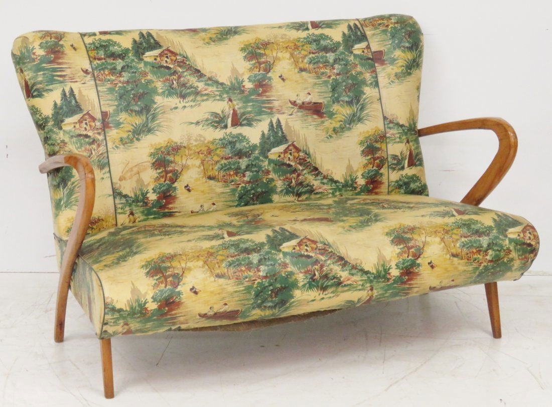 ITALIAN MODERN Z-ARM LOUNGE CHAIRS (1 of 4)