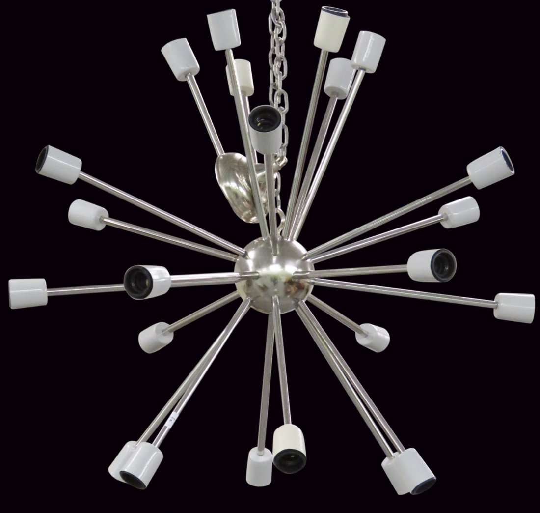 32" ITALIAN MODERN  SPUTNIK CHANDELIER (1 of 4)