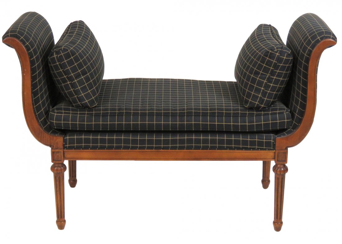 LOUIS XVI STYLE WINDOW SEAT (1 of 3)