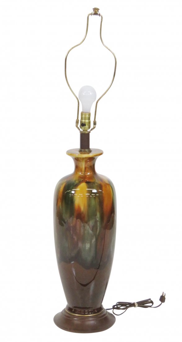 MID CENTURY MODERN CERAMIC TABLE LAMP (1 of 3)