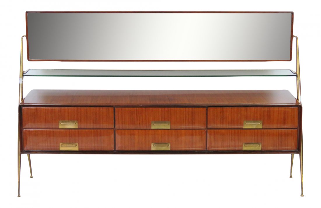CALVATORA TEAK BRASS LEG SIDEBOARD (1 of 4)