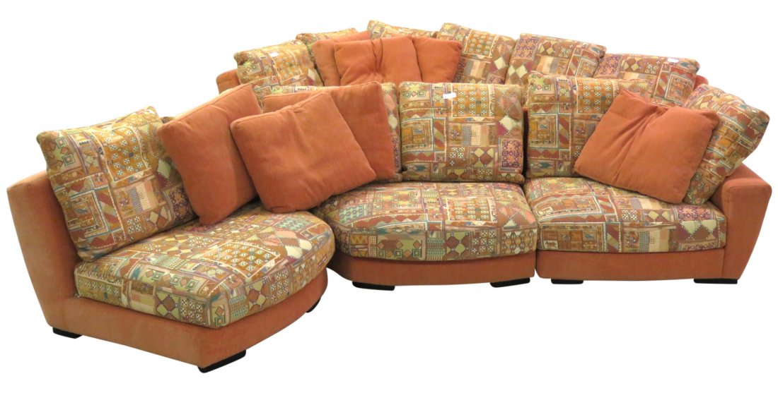 Pair ROCHE BOBOIS UPHOLSTERED SOFAS (1 of 4)