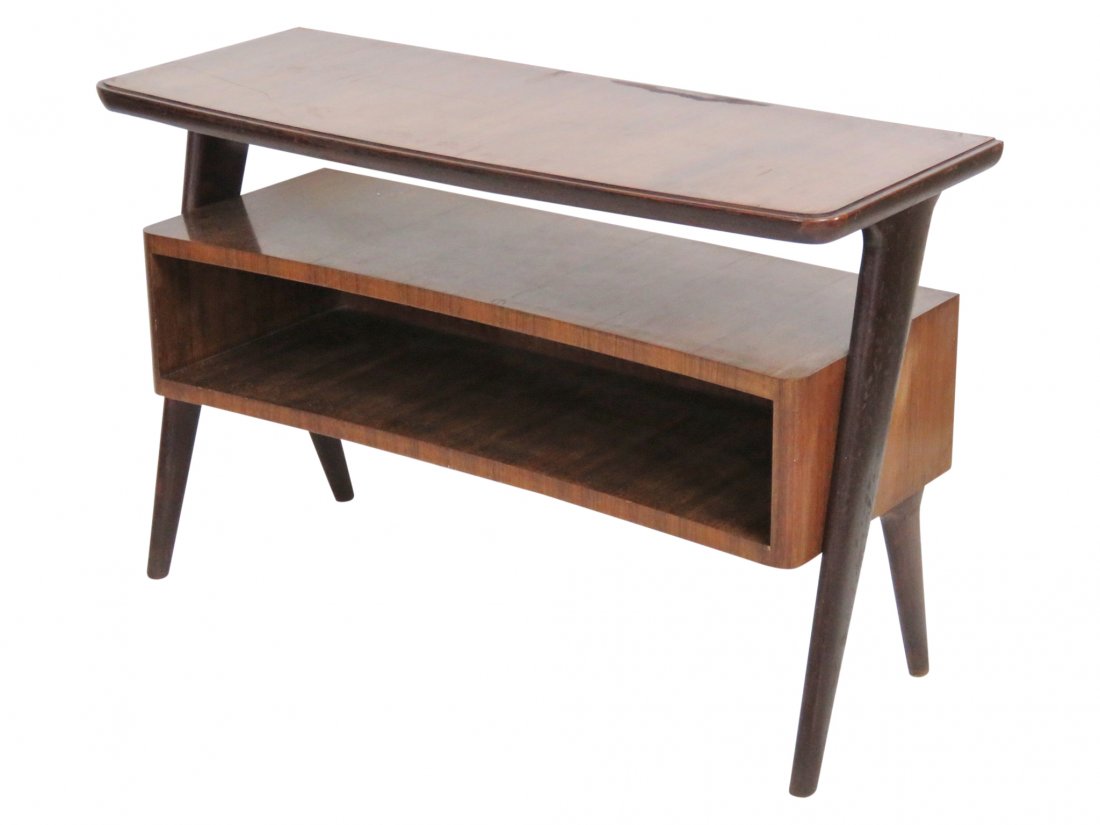 ITALIAN MODERN OPEN BOOKCASE (1 of 6)