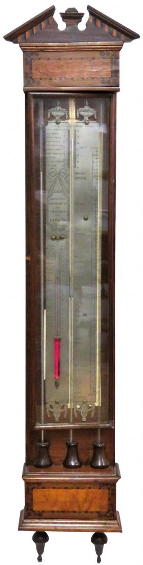 ANTIQUE J.M. PAGANI DUTCH BAROMETER (1 of 10)