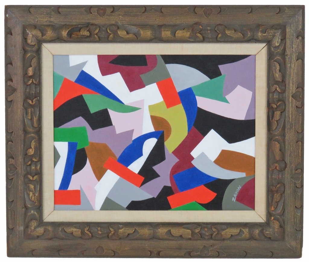 SEYMOUR ZAYON ABSTRACT MODERN PAINTING (1 of 5)