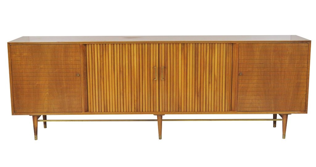 MODERN DESIGN TAMBOUR DOOR SIDEBOARD (1 of 6)