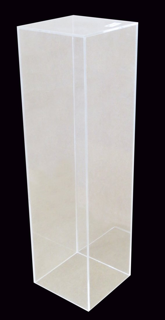 MODERN DESIGN LUCITE PEDESTAL (1 of 2)