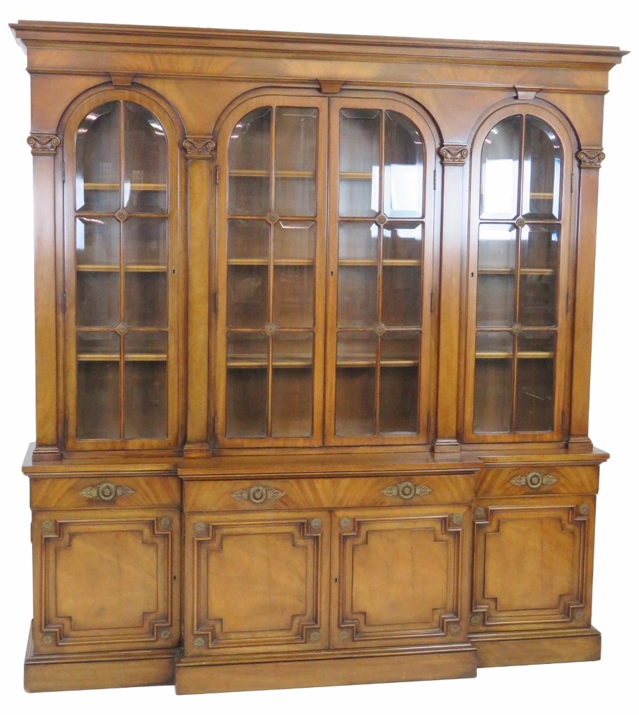 KARGES REGENCY STYLE BREAKFRONT (1 of 9)