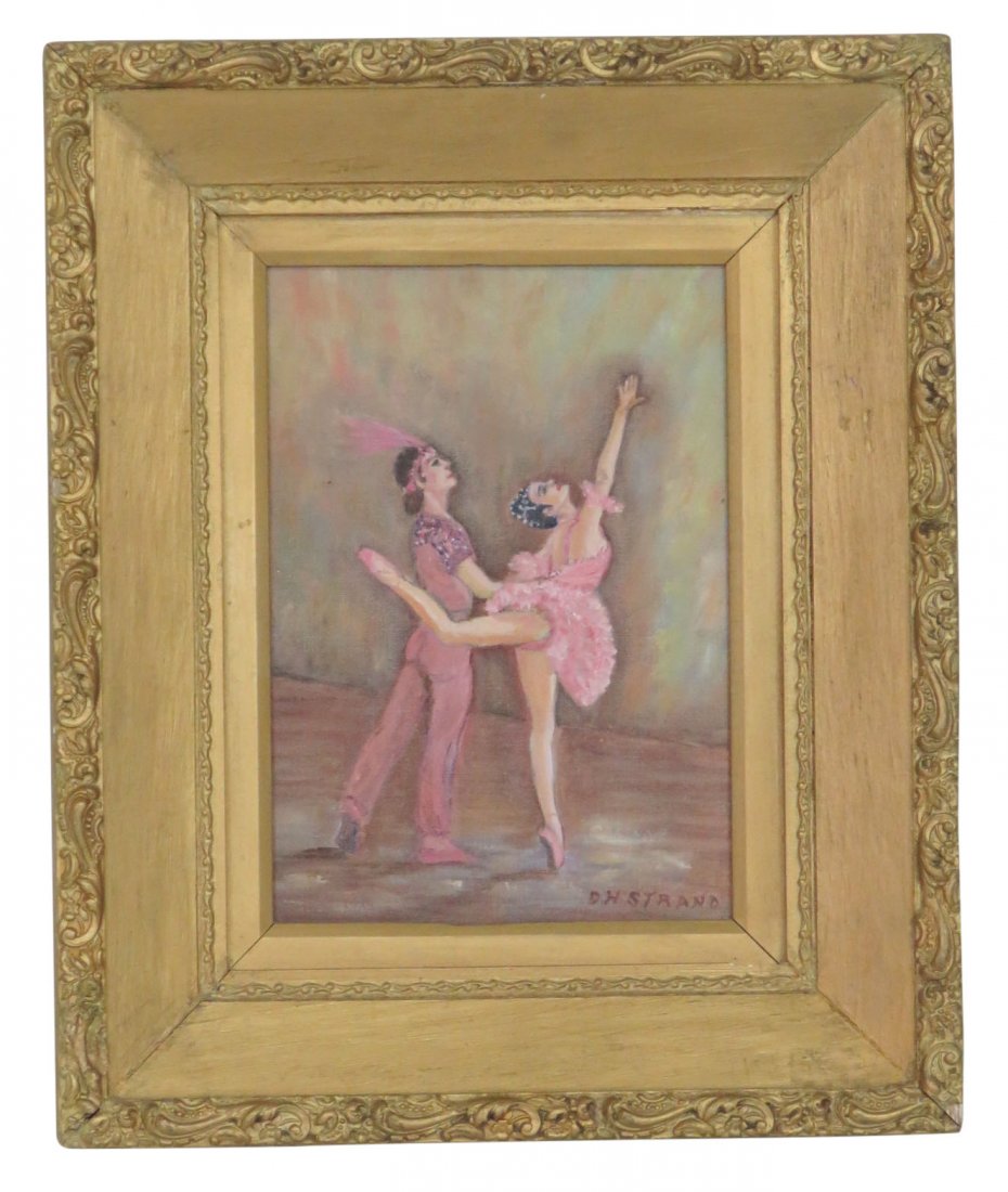 DOROTHY STRAND OIL PAINTING "BOLSHOI BALLET" (1 of 7)