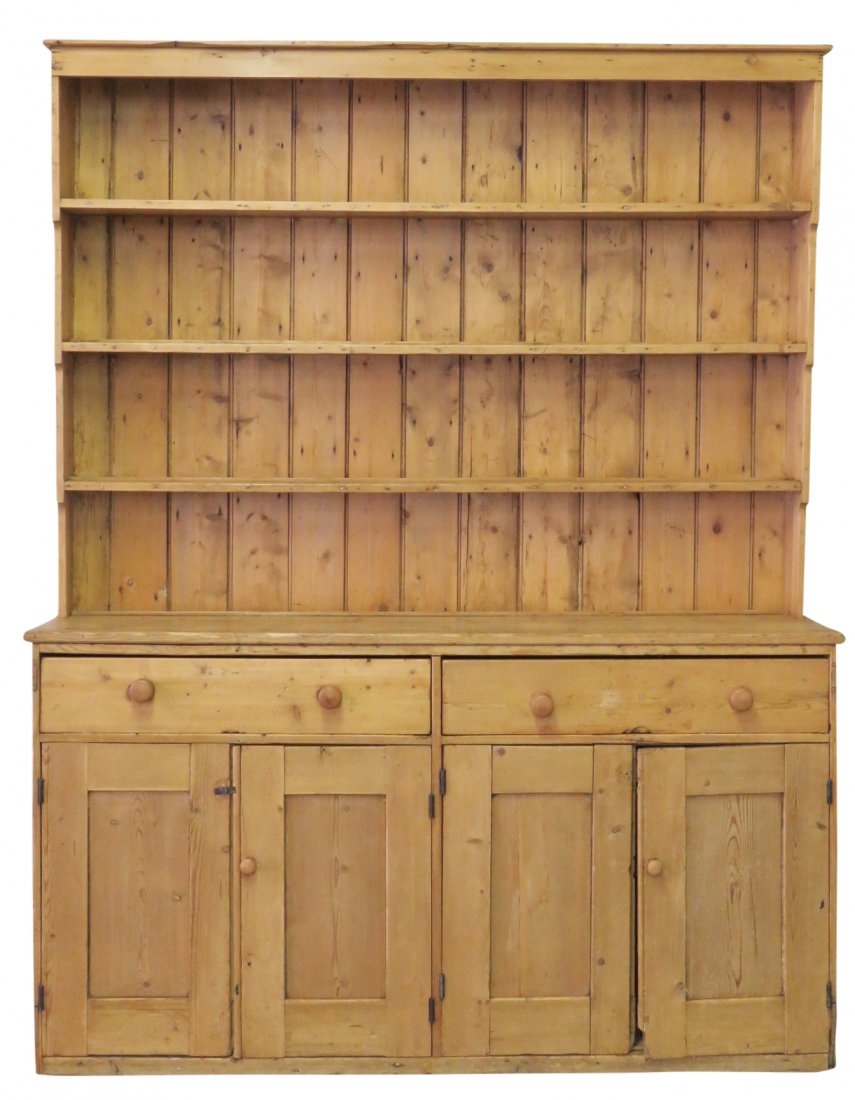 ANTIQUE PINE HUTCH (1 of 7)