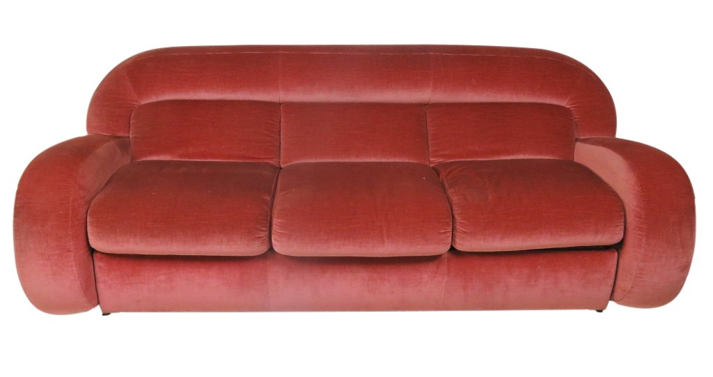 DECO STYLE UPHOLSTERED SOFA BED (1 of 3)