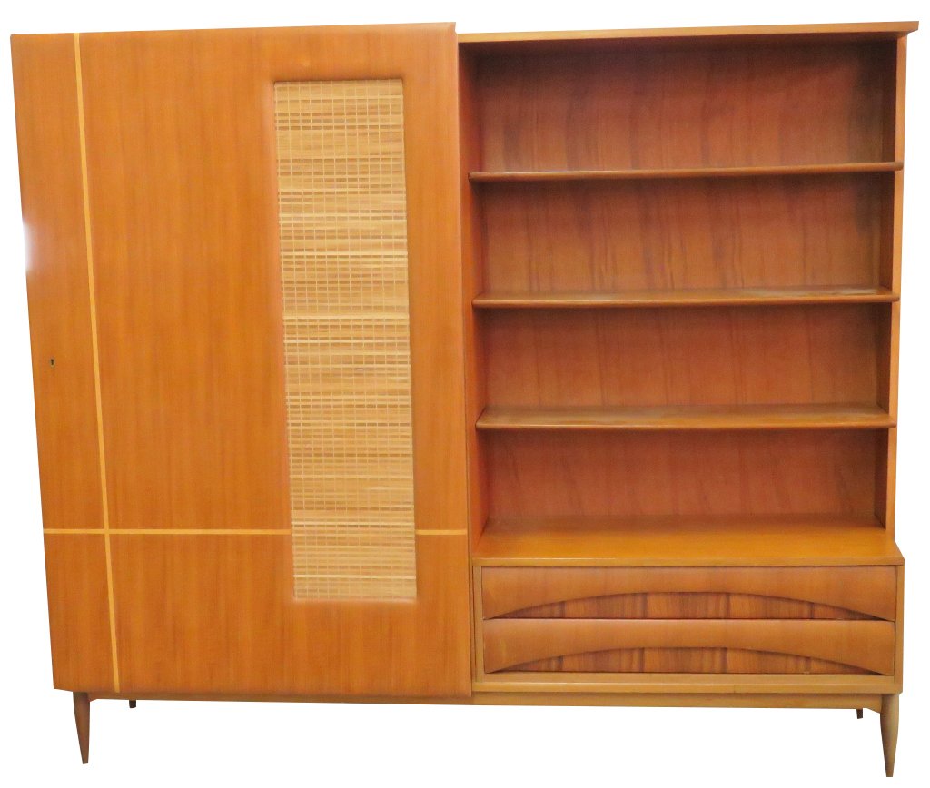DANISH MODERN TEAK WARDROBE (1 of 4)