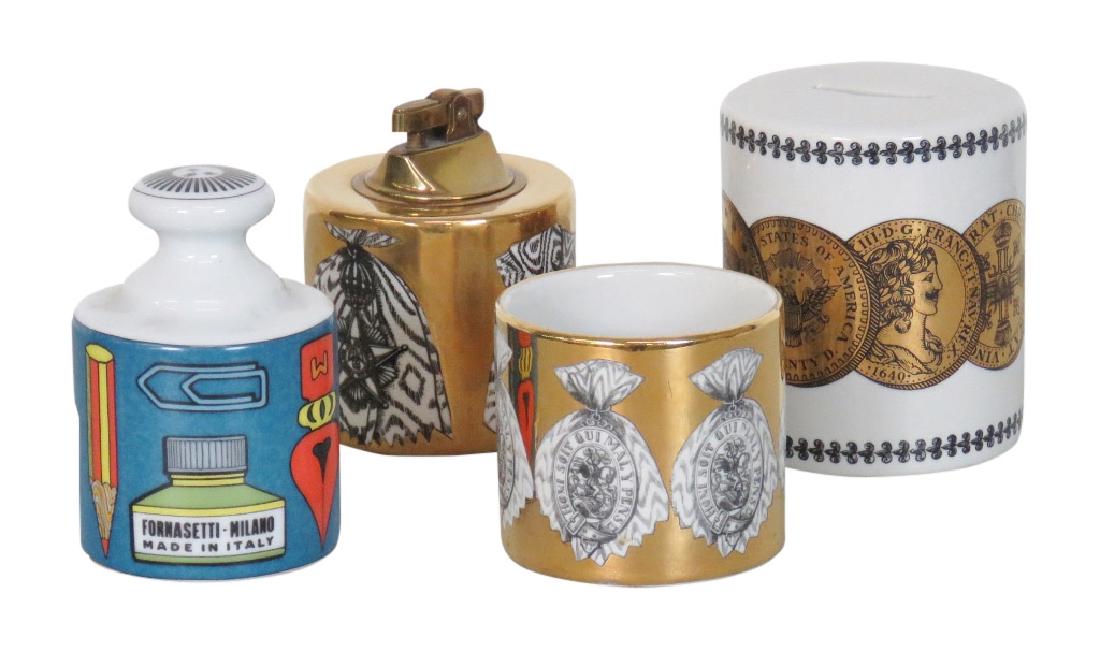 4 FORNASETTI CERAMIC PIECES (1 of 7)