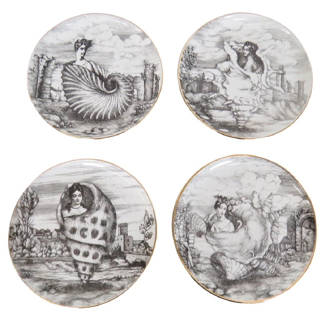4 FORNASETTI DECORATIVE PLATES (1 of 6)