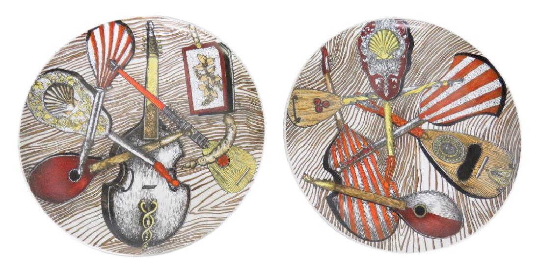 2 FORNASETTI DECORATIVE PLATES (1 of 4)