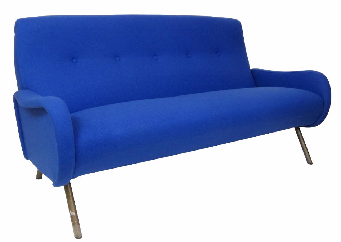 MARCO ZANUSO MODERN METAL LEG SOFA (1 of 4)