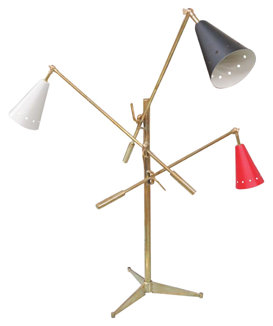 ARTELUCE STYLE 3 LIGHT TABLE LAMP (1 of 4)