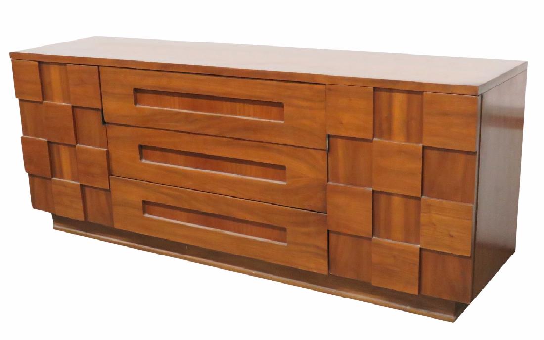 PAUL EVANS STYLE BRUTALIST SIDEBOARD (1 of 4)