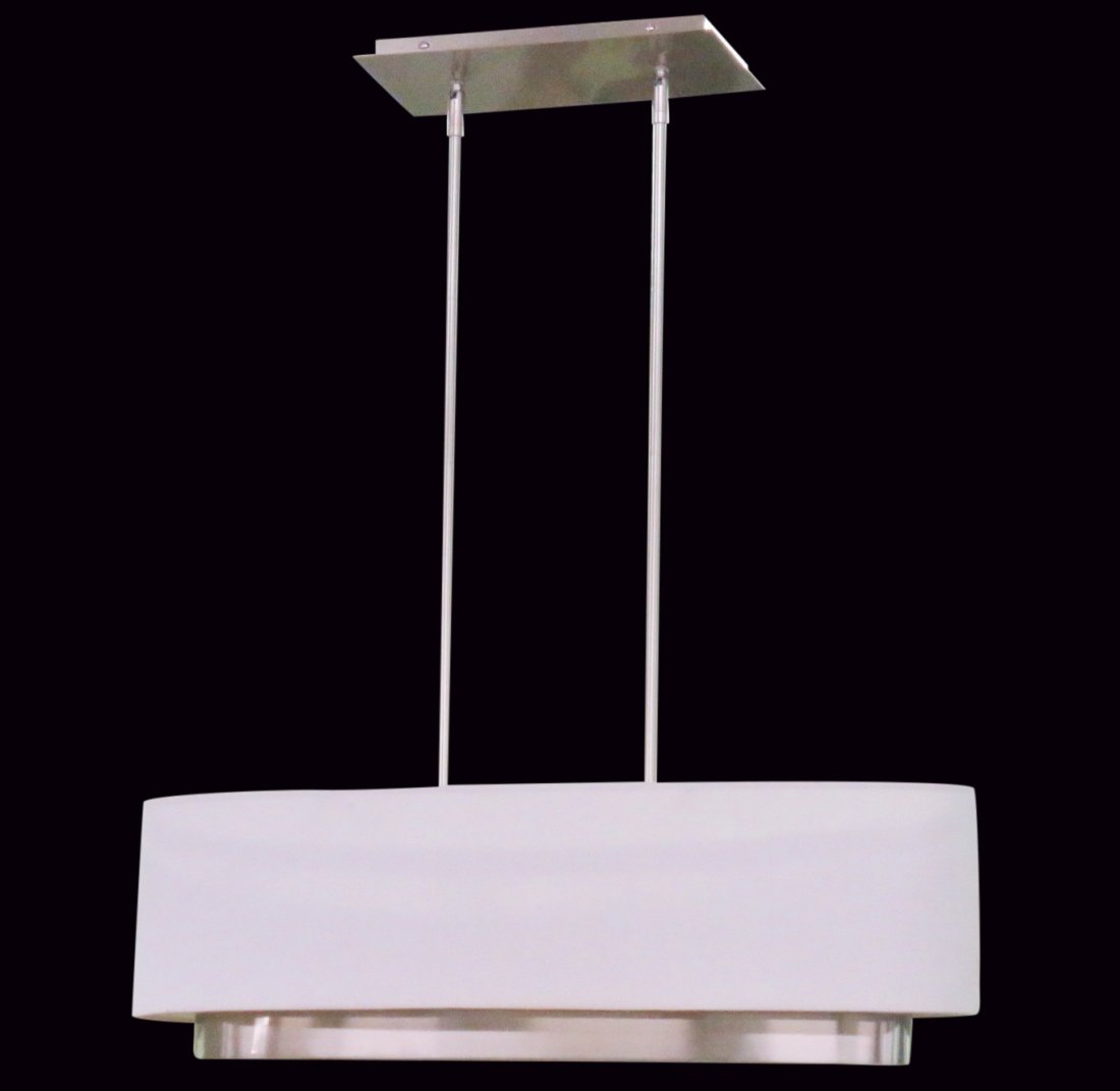 MODERN DESIGN CHROME CHANDELIER (1 of 3)