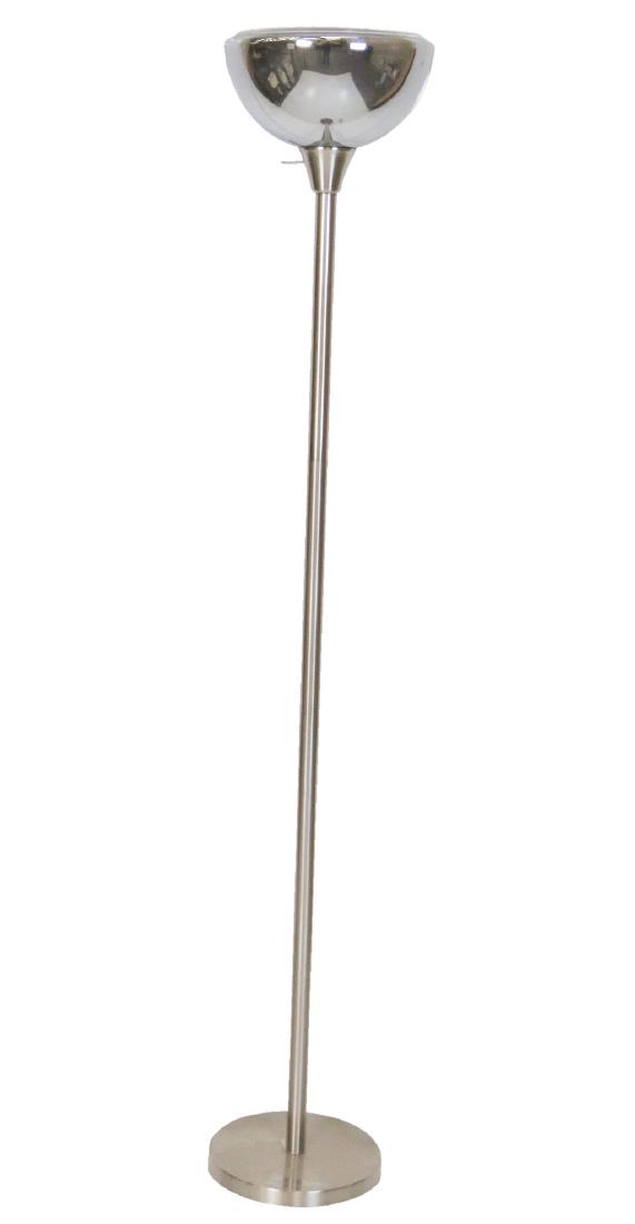 MODERN DESIGN CHROME FLOOR LAMP (1 of 3)