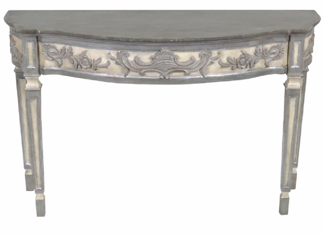 GUSTAVIAN STYLE PAINT DECORATED CONSOLE (1 of 3)