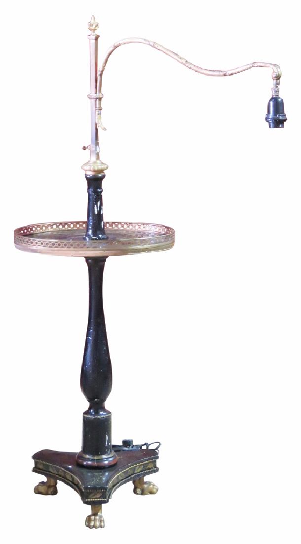 JANSEN STYLE CHINOISERIE PAINT DECORATED FLOOR LAMP (1 of 5)