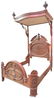 MITCHELL & RAMMELSBERG VICTORIAN CARVED TESTER BED