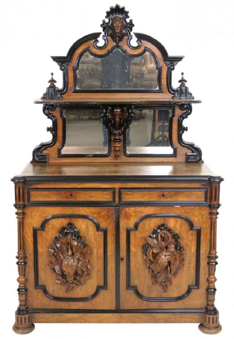 19th c. CARVED HUNTBOARD (1 of 8)