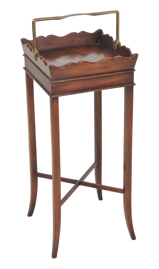 CUSTOM PAINT DECORATED SIDE TABLE (1 of 5)