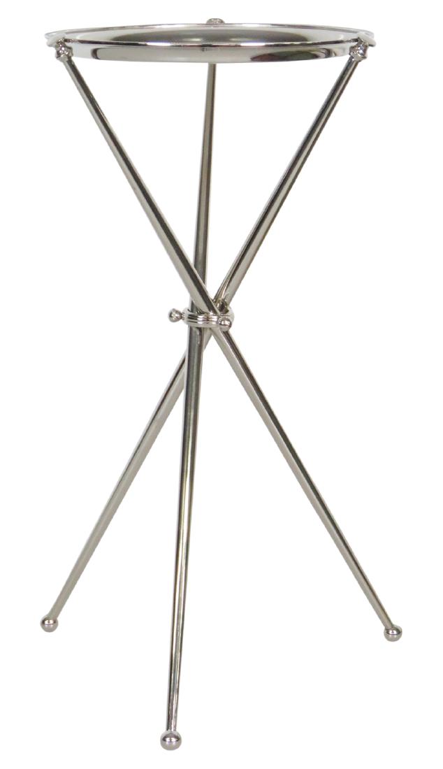 GLOBAL VIEW CHROME 3 LEGGED STAND (1 of 3)