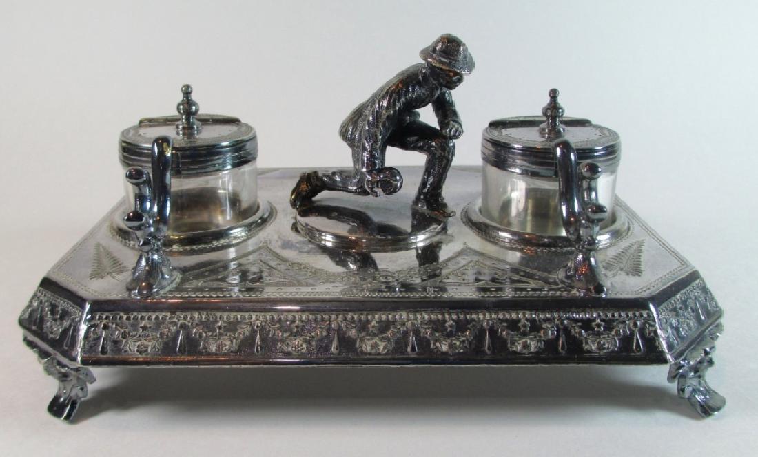 A James Dixon & Sons Silver-Plate Standish (1 of 3)