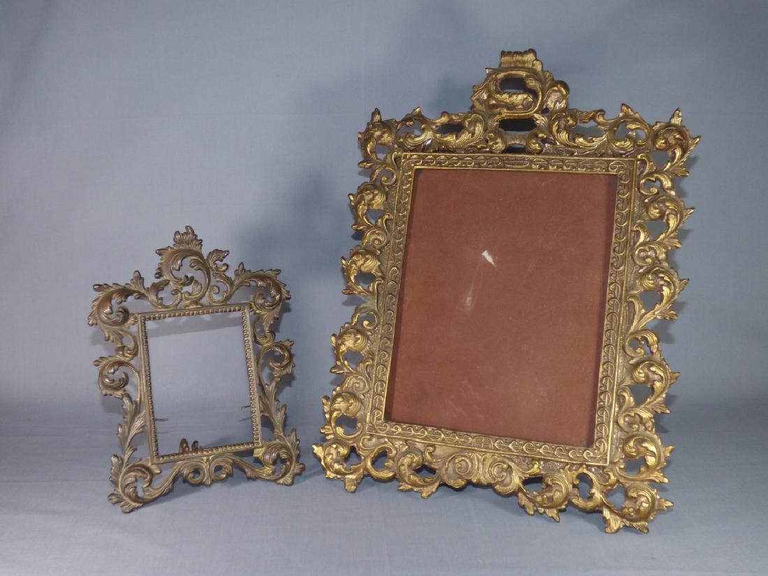 Two Gilt Metal Photo Frames (1 of 9)