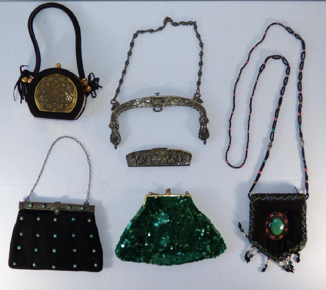 Four Antique & Vintage Evening Bags & Clutches (1 of 10)