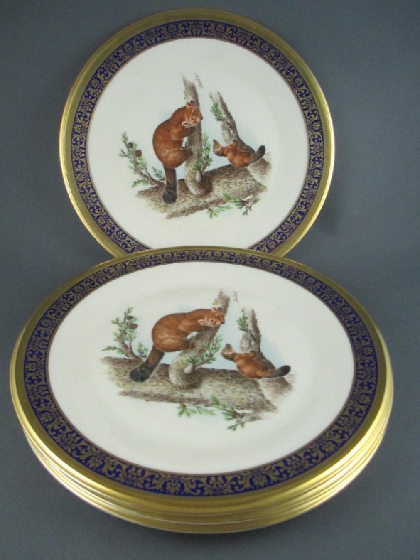 Four Lenox Boehm Porcelain Cabinet Plates (1 of 6)