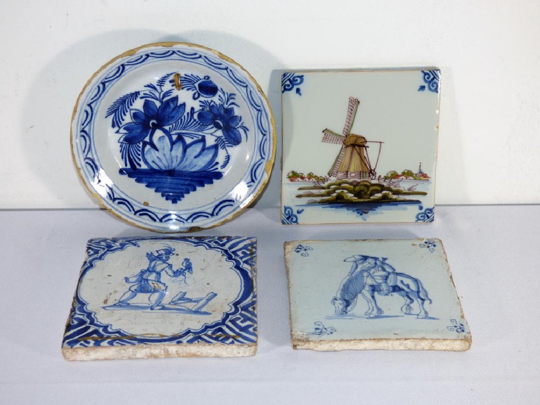 Group Antique Delft Articles (1 of 1)