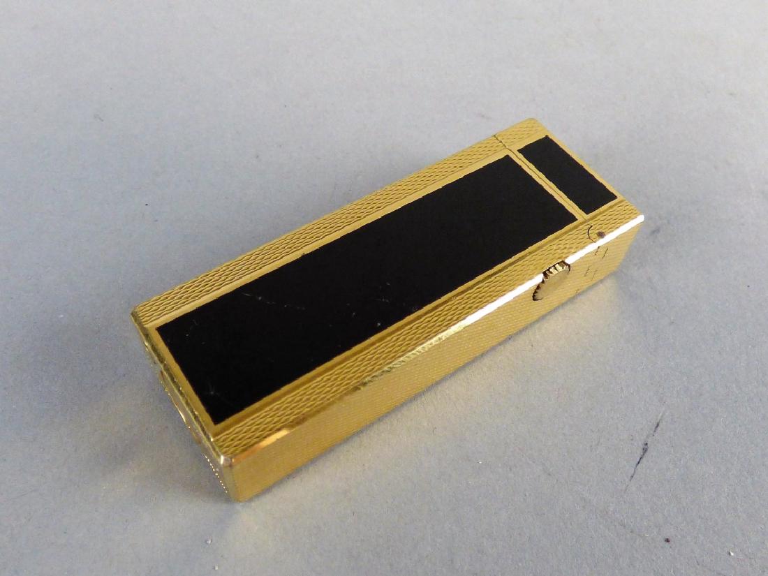 Dunhill Enameled Gold-Tone Lighter (1 of 6)