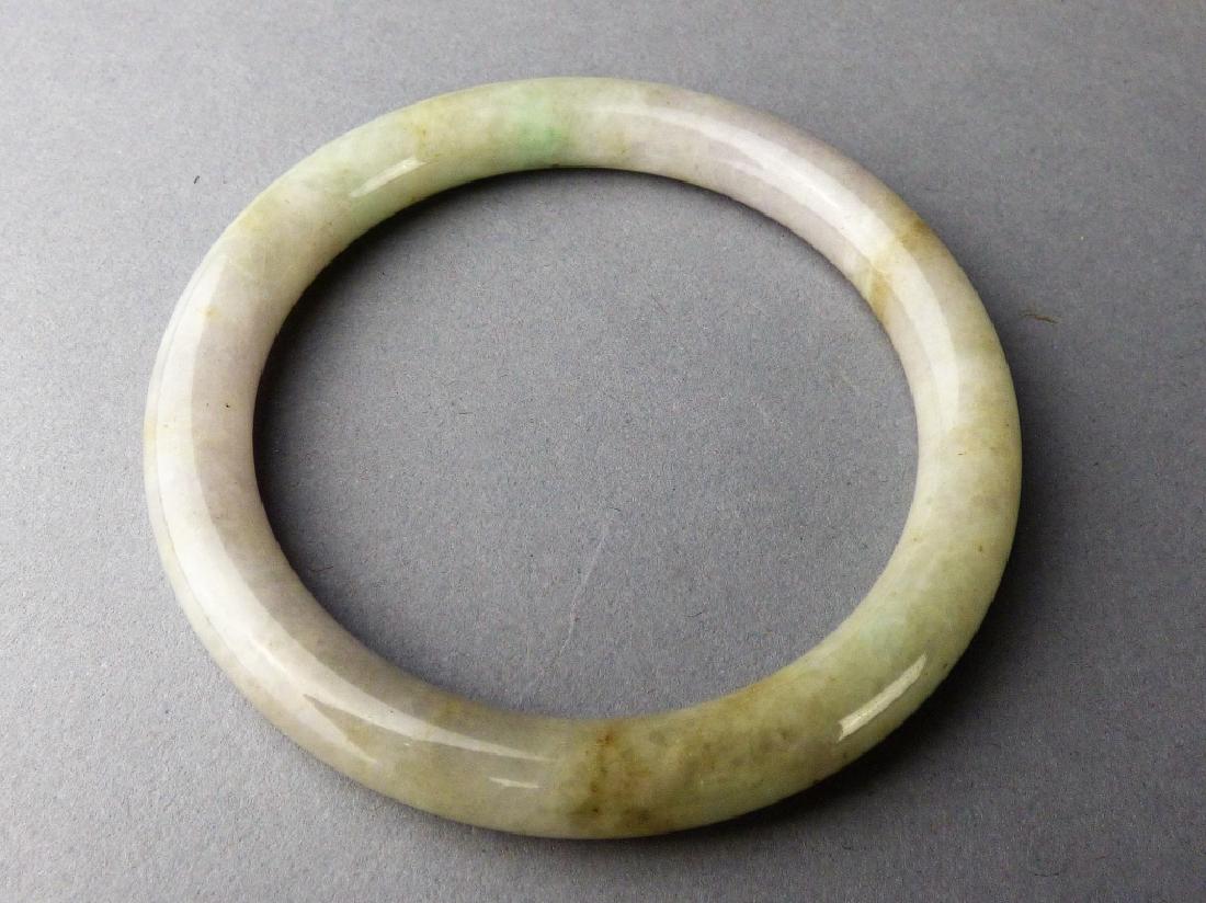 Carved Jadeite Bangle (1 of 4)