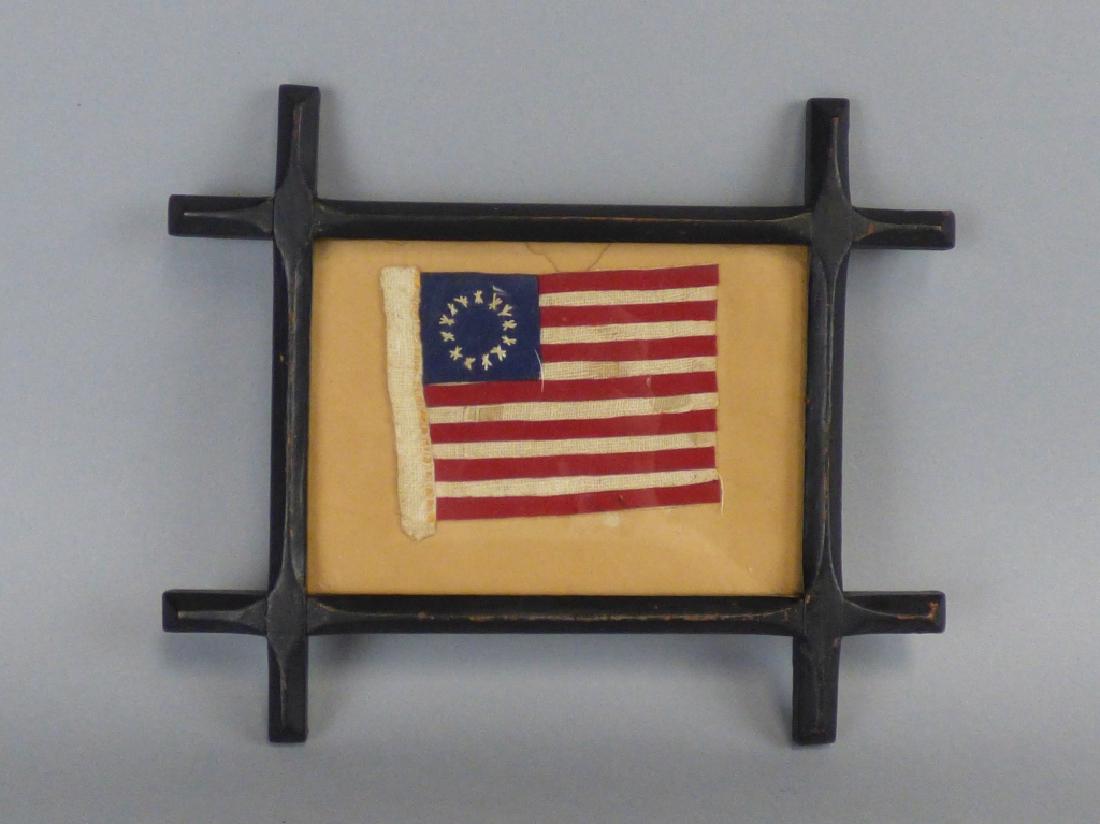 Thirteen Star U.S. Centennial Parade Flag (1 of 3)