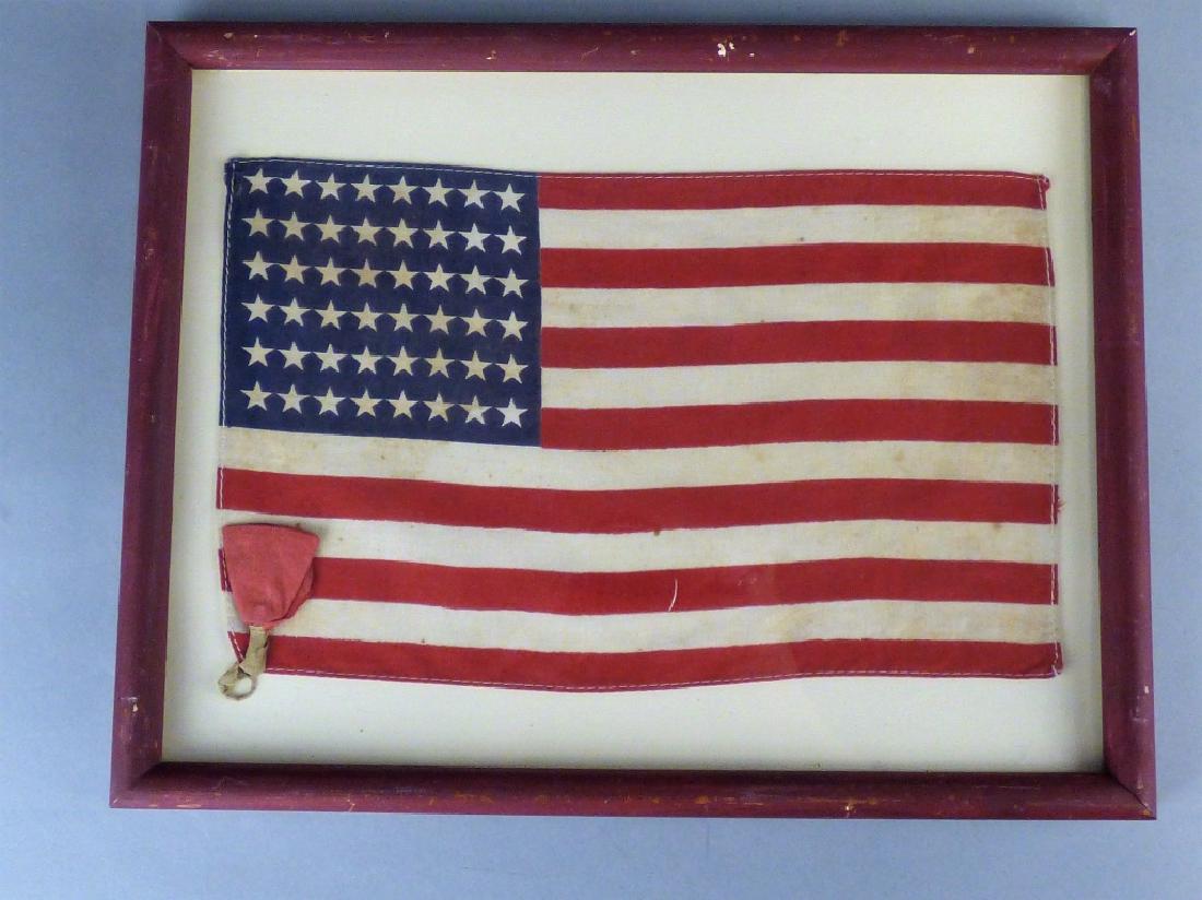 Framed 48 Star American Flag (1 of 5)