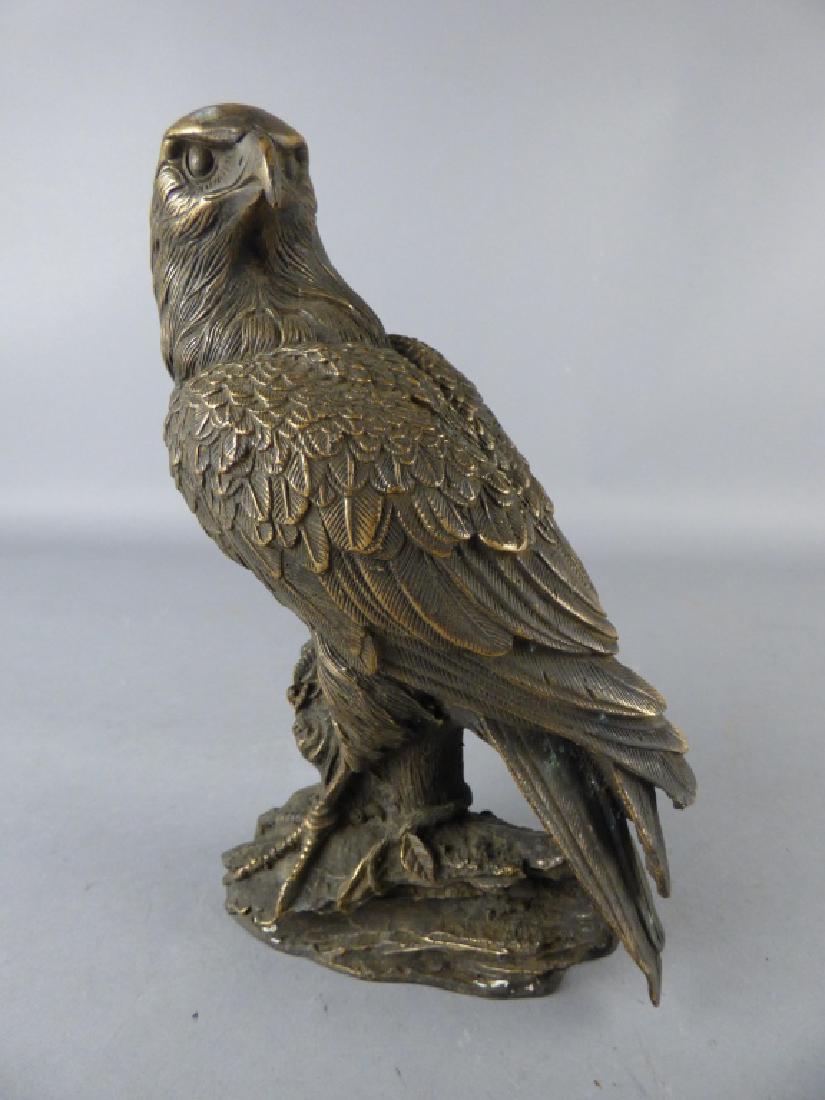 Japanese Bronze Eagle Figure (1 of 7)