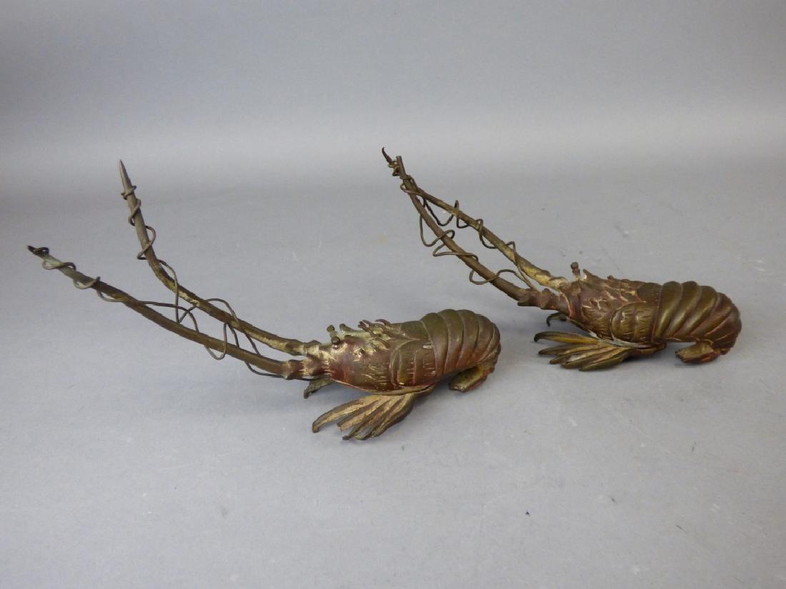 Two Japanese Bronze Prawns (1 of 10)