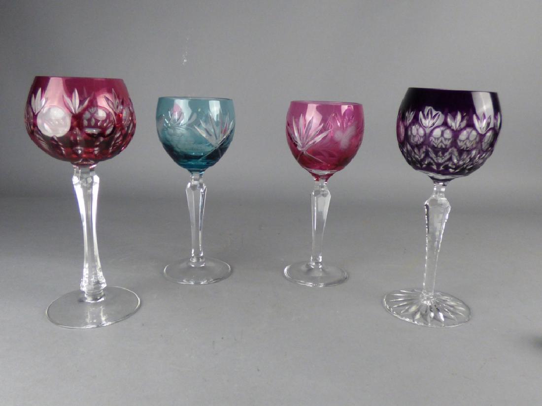 Four Cut-to-Clear Crystal Goblets (1 of 1)