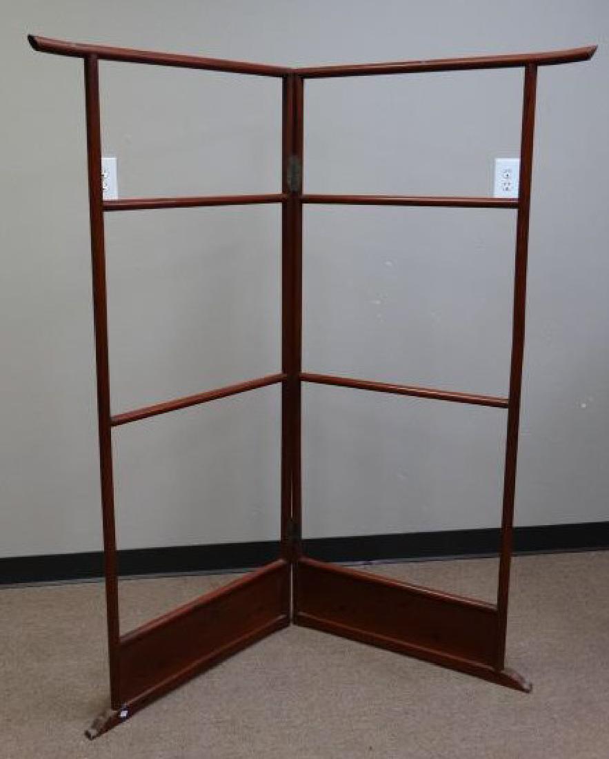 Negoro Lacquer Kimono-kake Garment Hanger: Lacquered Clothes Hangar Size: 60 1/4" H x 45" L x 1" W