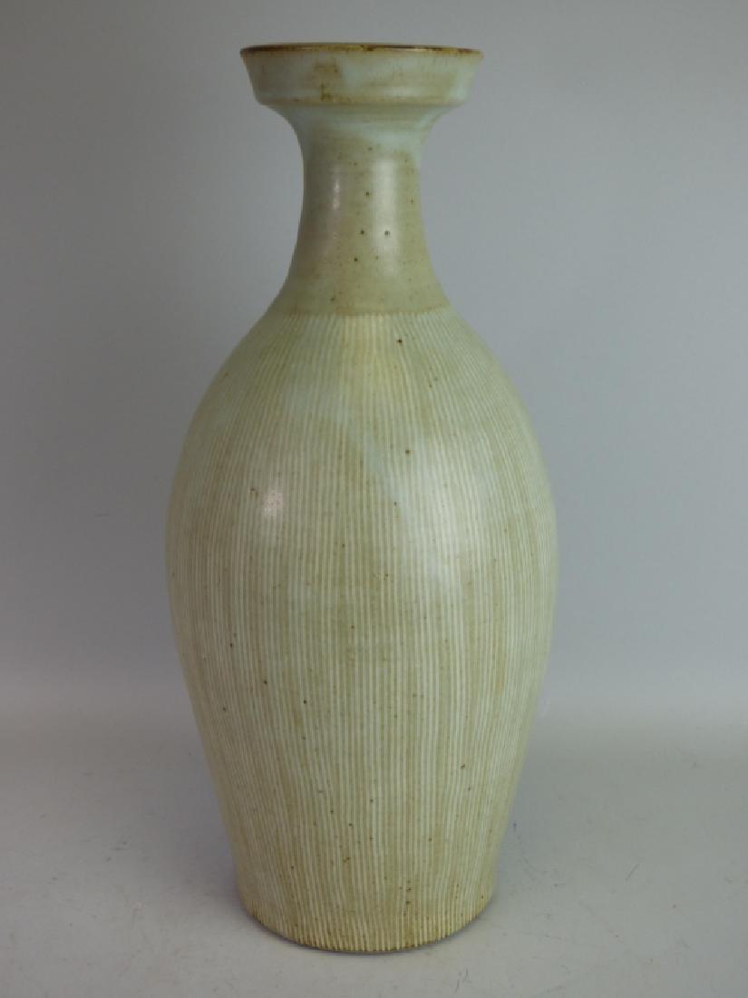 Large Celadon Glazed Studio Pottery Vase (1 of 6)