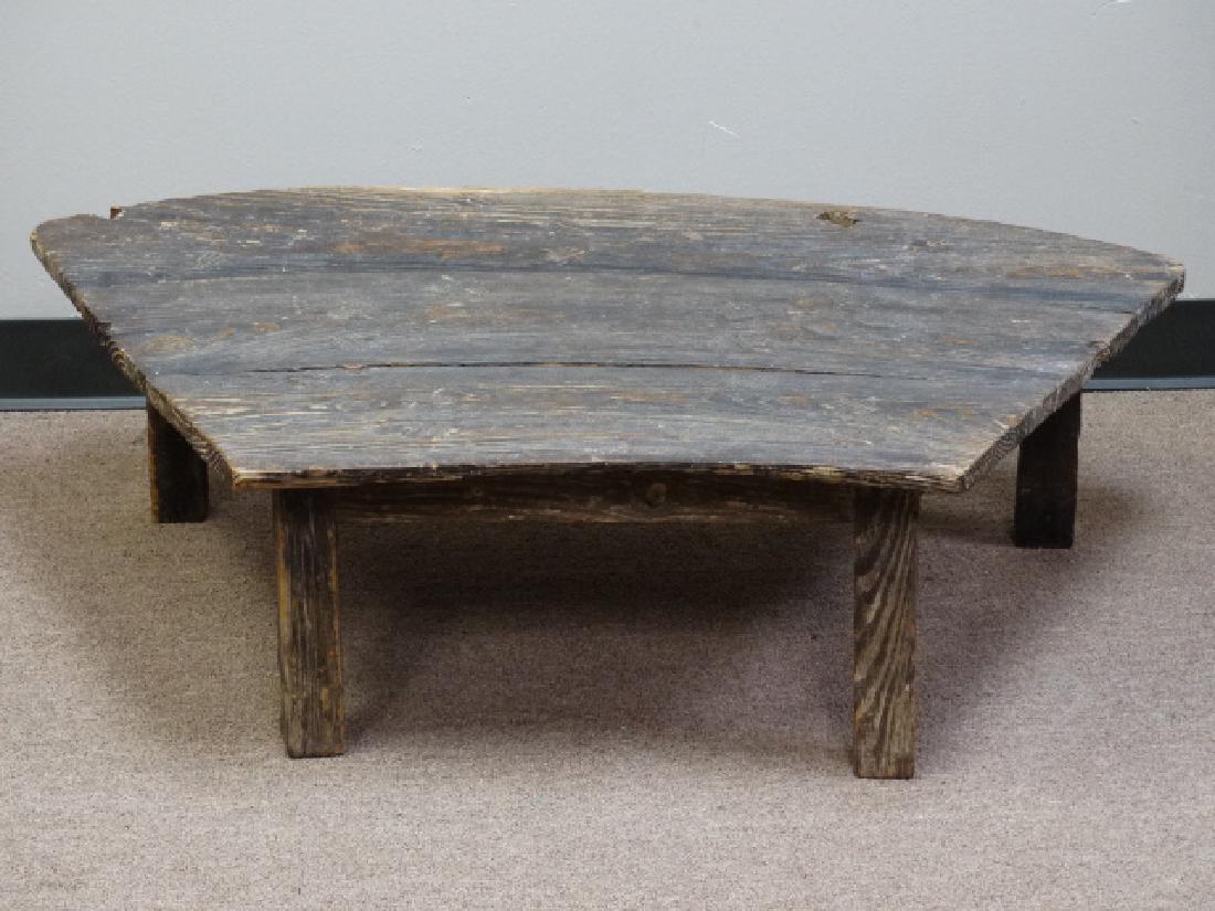Japanese Low Table from Salvaged Ship's Decking (1 of 19)
