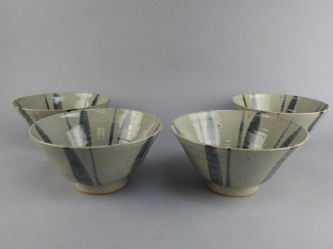 4 Pottery Bowls (1 of 6)