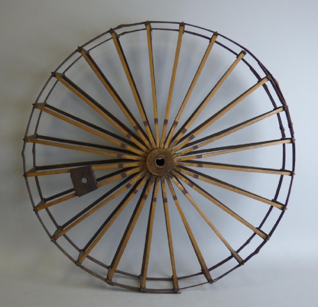 Japanese Mingei Bamboo Spinning Wheel (1 of 6)