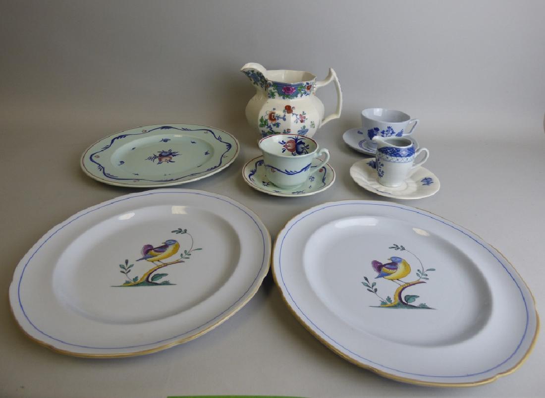 Lot of 10 Fine Porcelain Items: Size: