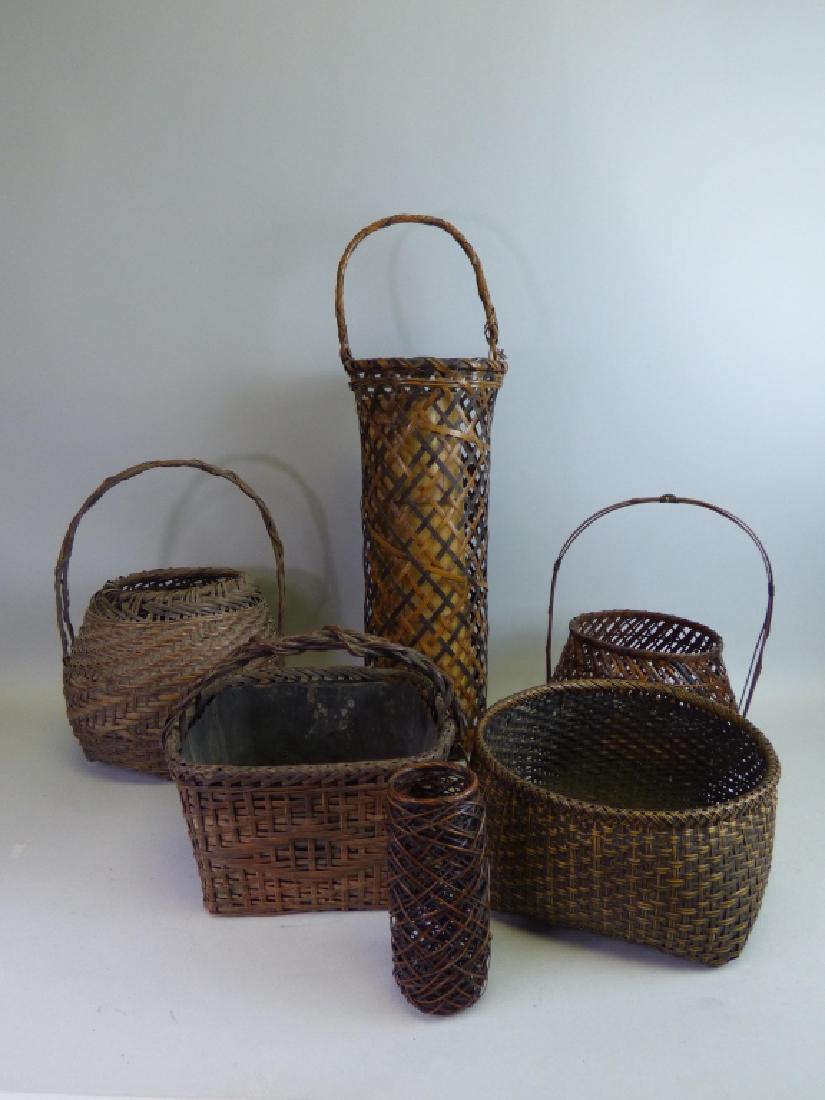 Six Japanese Ikebana Baskets (1 of 20)